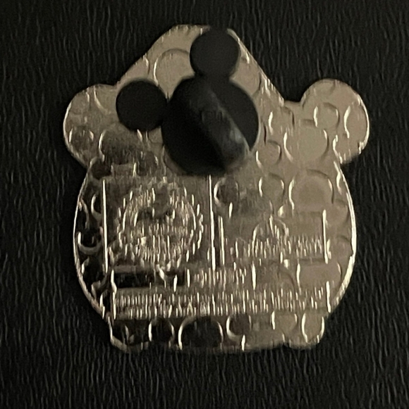 Disney Orange Pumpkin Bear Pin with Red Hat - Picture 2 of 2